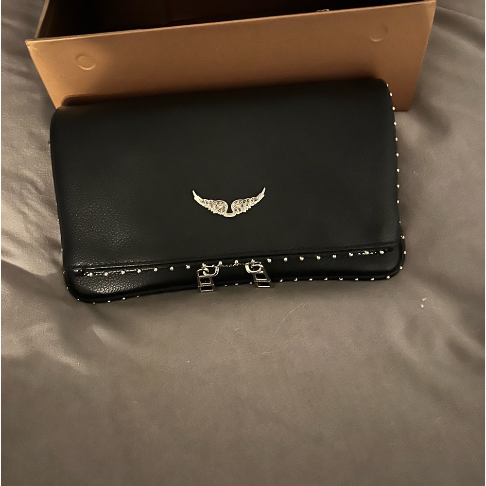 Brand new NWOT Women Studded Leather Single Shoulder Bag Zadig & Voltaire